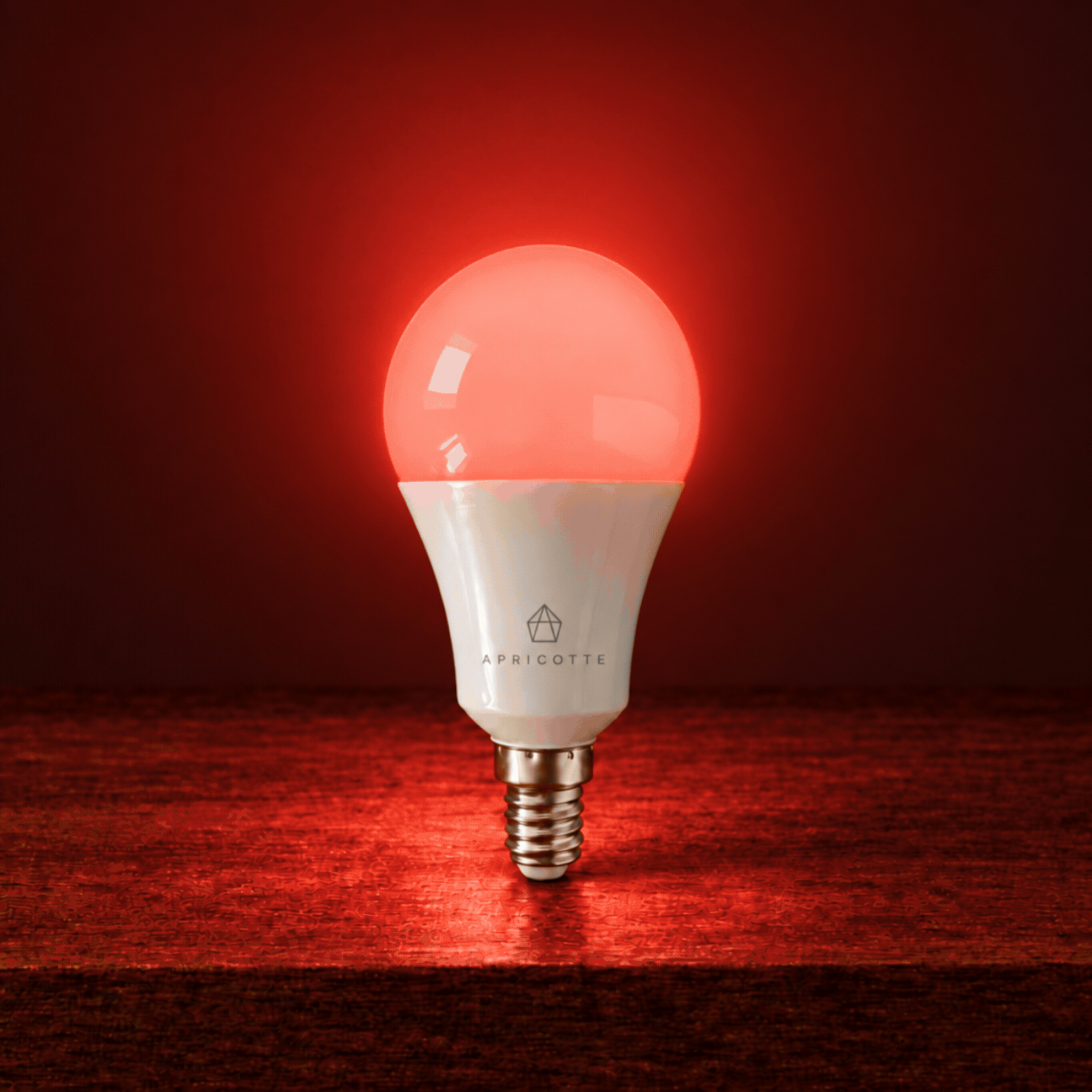 Bombilla E14 3 en 1 – luz roja, ámbar y día